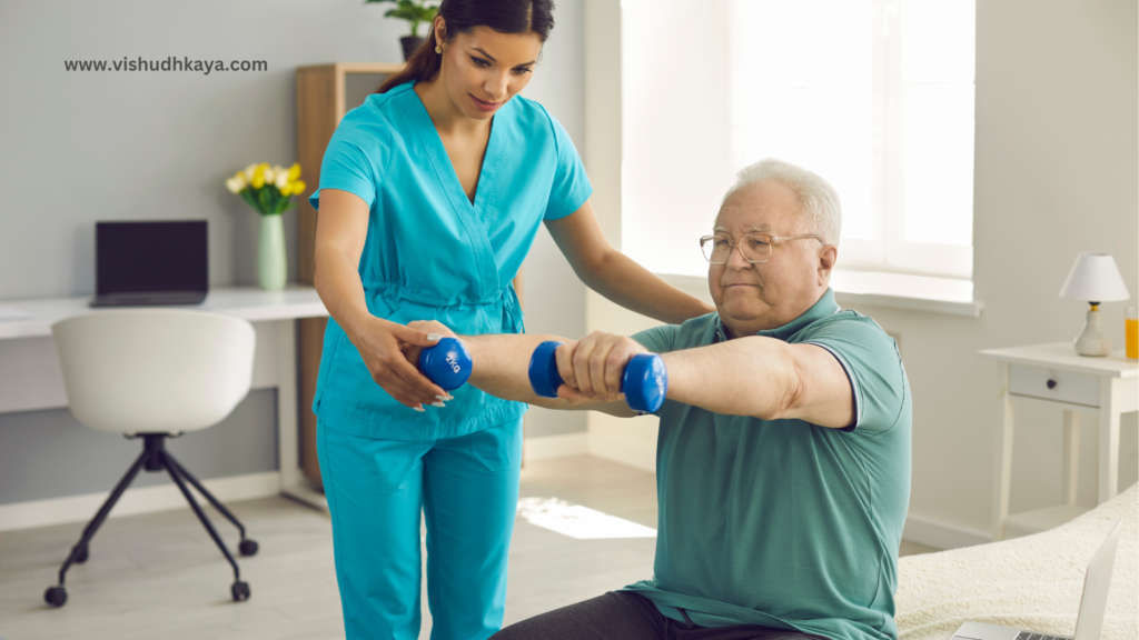 Physiotherapy exercises for post-stroke recovery